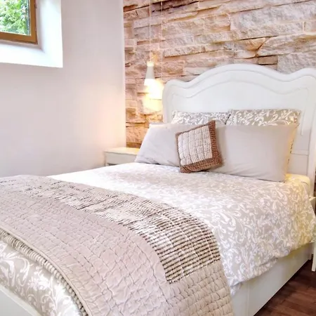 Romantic Village School With Sunny Garden