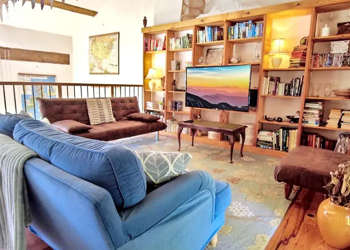 Romantic Village School With Sunny Garden